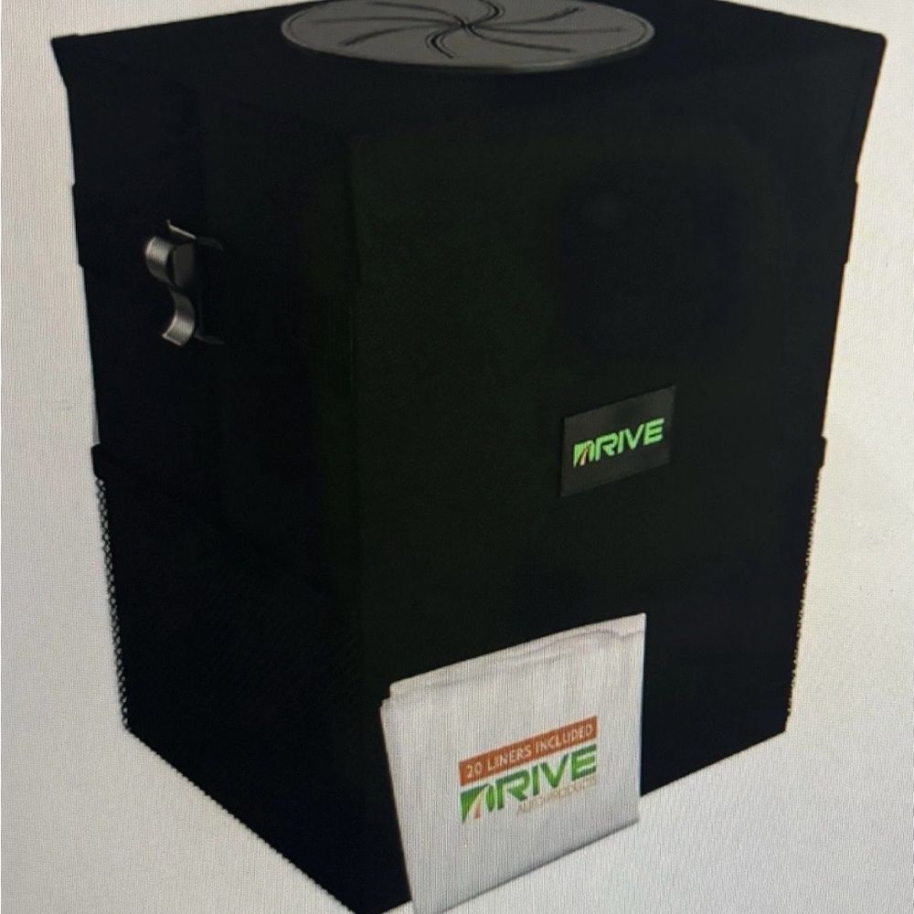 NEW Car Truck Boat Trash Can Bin w/20 trash‎ bags Small Spaces Camping Gift Idea
